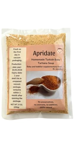 Apridate Homemade Turkish Baby. Tarhana Soup Delicious, Nutritious & Healthy - Easy to Cook, Natural Without Additives (small, soup)