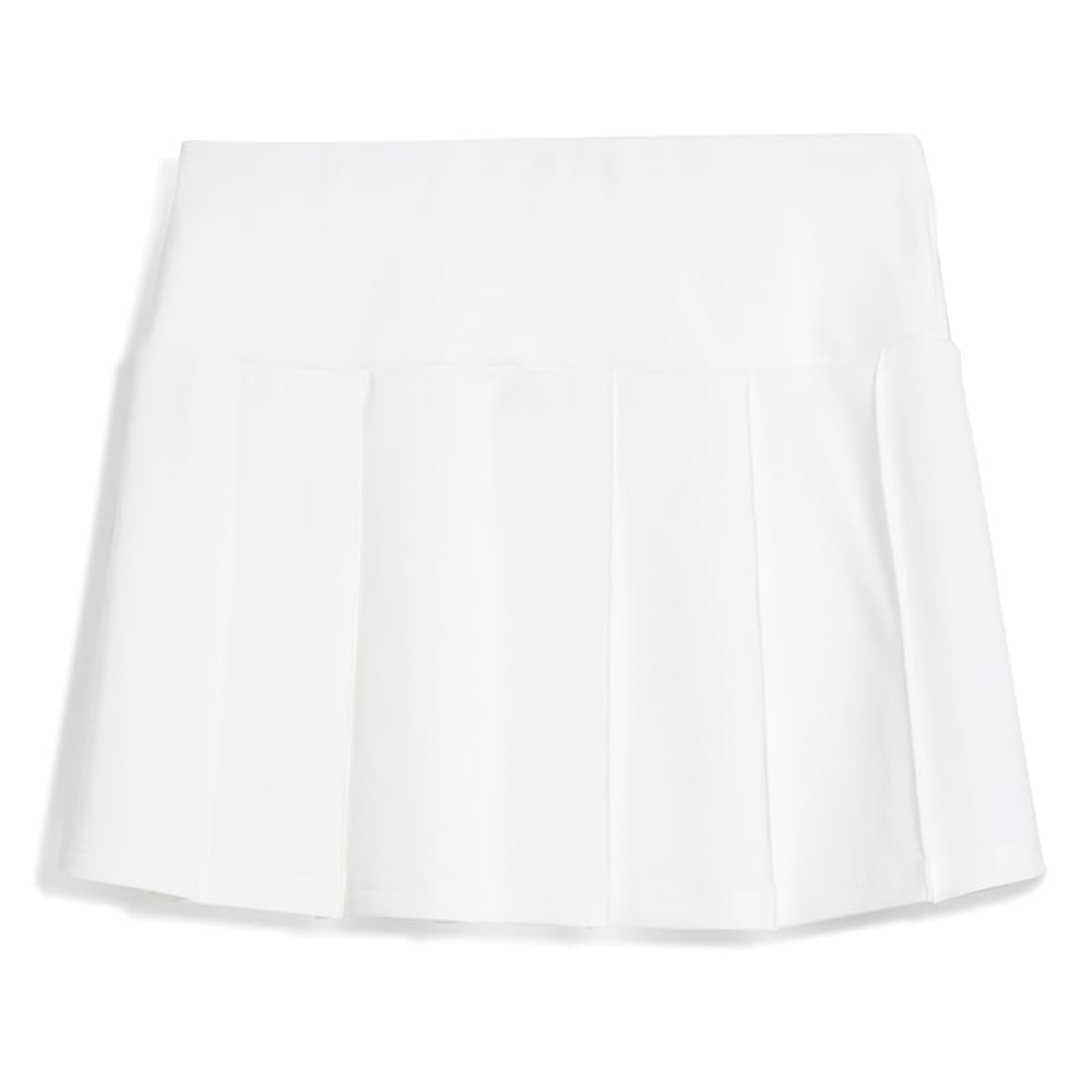 PUMA Minifalda plisada clásica para mujer, Blanco (PUMA WHITE), XL