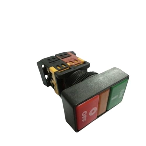 Interrupteur à bouton-poussoir robuste 22 mm 10 A ON-OFF de contrôle électrique PPBB-30N