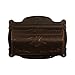 Special Lite Floral Horizontal Wall Mount Mailbox - Copper Aluminum Mailbox for Wall Mount - SHF-1001-CP