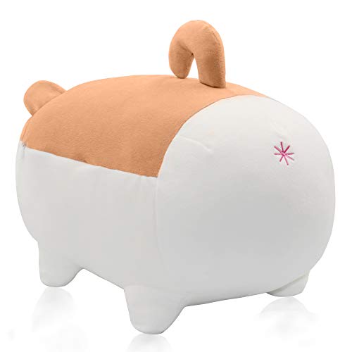 Auspicious Beginning 19.6" Stuffed Animal Shiba Inu Plush Toy Anime Corgi Kawaii Plush Dog Soft Pillow, Plush Toy Gifts For Boys Girls #TOP3