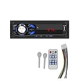 autoradio cd mp3 usb sd bluetooth [Control del volante]: El producto está equipado con un controlador de volante. Independientemente de si su automóvil está equipado con un controlador del volante, puede usar el volante para encender rápidamente las llamadas entrantes, y no lo hace Necesita usar un teléfono móvil para activar llamadas, lo cual es más seguro.