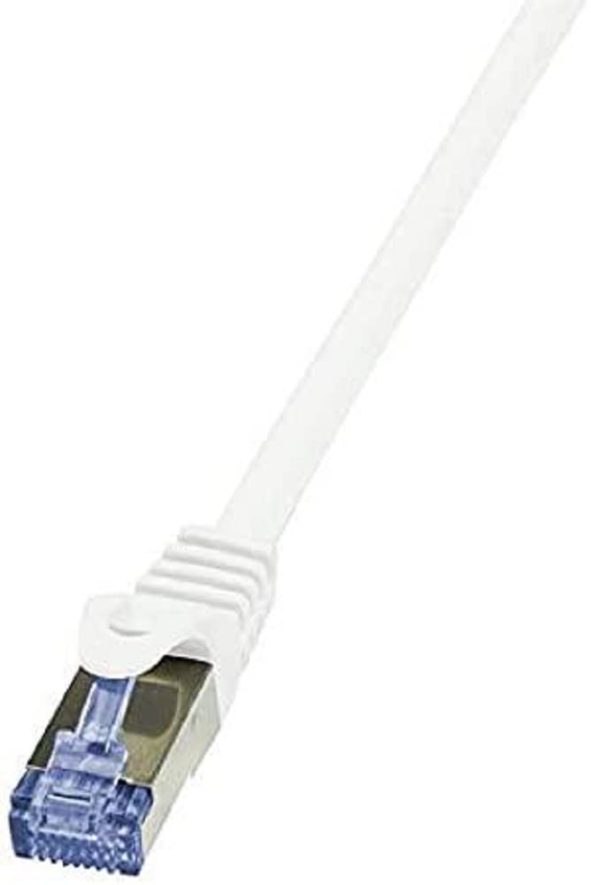 LogiLink CQ3141S - Cable PrimeLine CAT6A S/FTP Patch PIMF LSZH de 50 m, Blanco