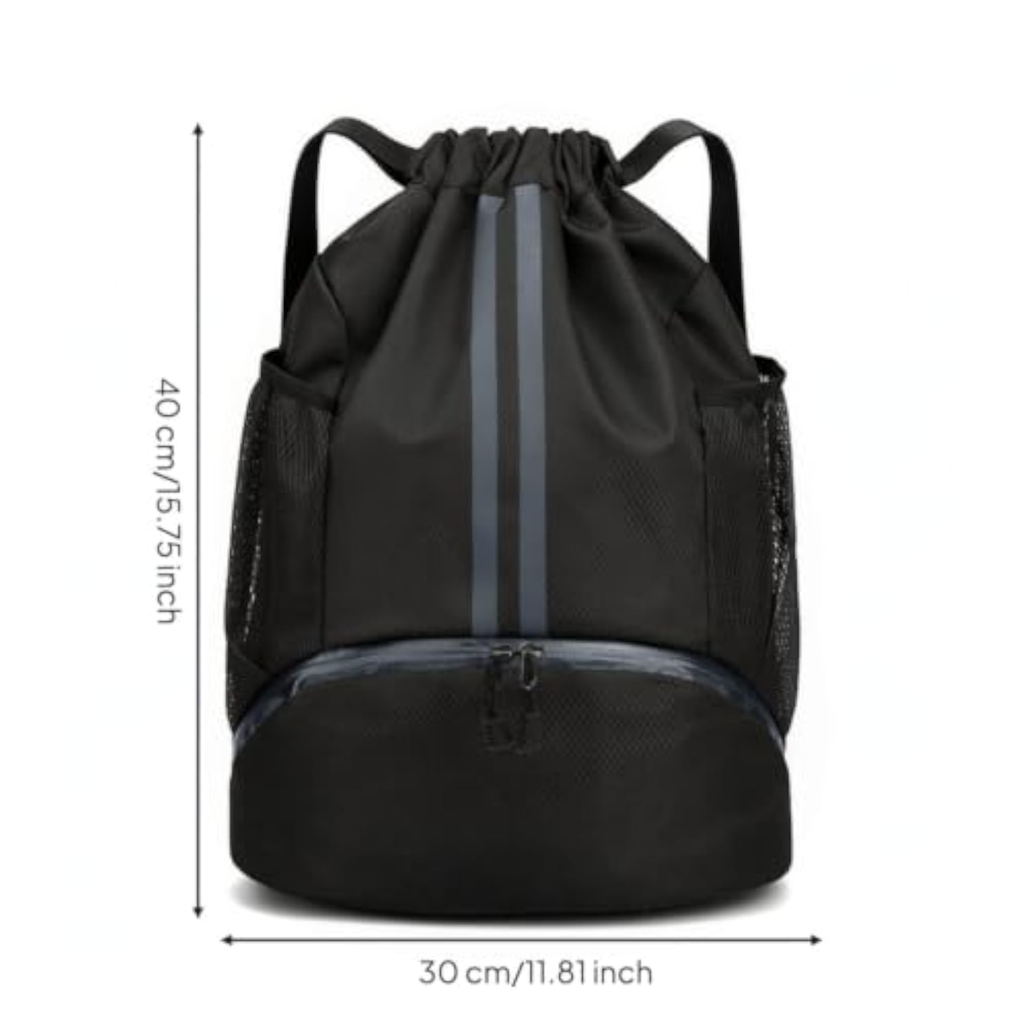 Adjustable Straps Sports Backpack with Shoe Compartment