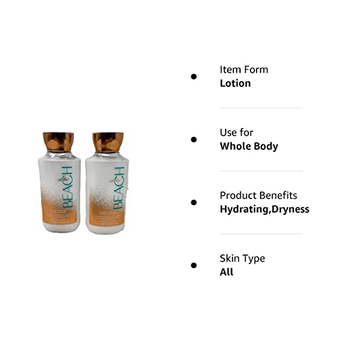 Bath And Body Works At The Beach Super Smooth Body Lotion 8 Oz -2 Pack (At The Beach) #TOP1