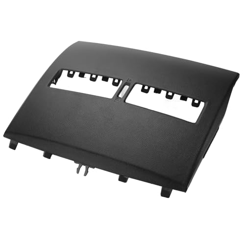 Yollky Front Upper Top Center Dash Vent Trim Bezel Center Dash Vent Trim Frame for Nissan Versa 2007-2012 | Black, Plastic | Replaces 68414-ED50C, 68414ED50C by YOLLKY - Used condition - US$28.77