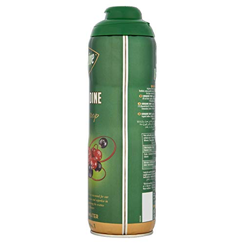 Teisseire Grenadine French Syrup Grenadine Concentrate Large Bottle 750Ml 20Fl.oz #TOP2