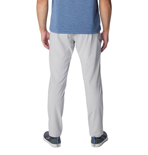 Image of Columbia Men Polyester Omni-Shade Polo Terminal Roamer Stretch Hiking & Trekking Pant