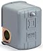 Square D by Schneider Electric 9013FYG9J21Z22 Air-Pump Pressure Switch, NEMA 1, 30-50 psi Pressure Setting, 20-65 psi Cut-Out, 15-30 psi Adjustable Differential, Black Cover