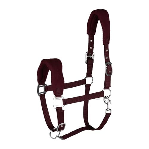 HORZE Fleece-Padded Adjustable Horse Halter Soft Comfort Easy On/Off