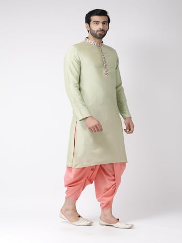 Men's Kurta Dhoti Set - Traditional Indian Ethnic Wear for Men - Ideal for Weddings, Festivals & Celebrations3