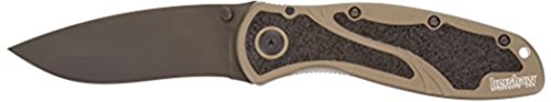 BigTProducts Blur Olive Drab/Black Blade Knife