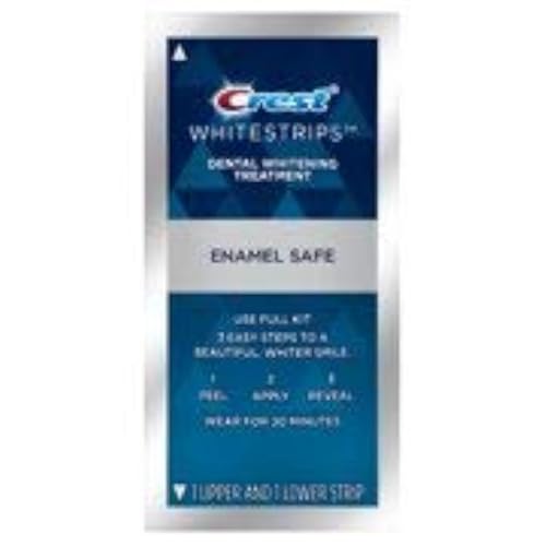 Image of Crest 3D Whitestrips Classic White Teeth Whitening Kit, 10 Treatments 20 Strips