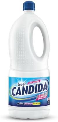 Água Sanitária Super Candida 2L - Alvejante e Desinfetante Multiu...