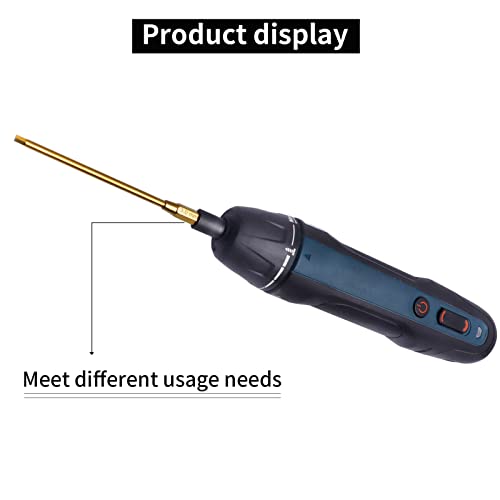 Frihobby 1.5Mm 2Mm 2.5Mm 3Mm Titanium Hex Head Allen Wrench Drill Bit Set, M4 / M5 Lock Nut Hex Nut Driver Phillips Bit 1/4" Quick Change Rc Hobby Tools Kit #TOP3