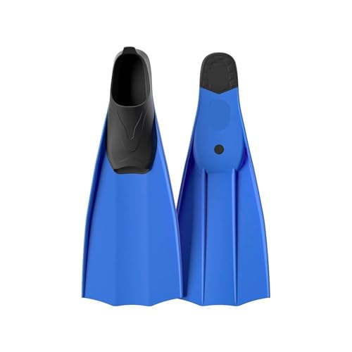 �V���m�[�P�����O�p�t�B�� Swimming And Diving Fins Rubber Snorkelling Water Sports Beach Shoes �����\�ȃ_�C�r���O�p�t�B��(Blue,9-10(44-45))