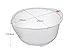 Japanese Rice Washing Bowl with Side and Bottom Drainers, Made in Japan