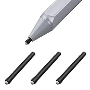 MoKo 3 stuks pennen voor Surface Pen – reserveset compatibel met Surface Pro 2017 (model 1776) / Surface Pro 4 Pen, 3 x originele HB penvullingen