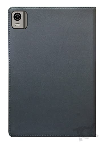 Image of TGK Leather Stand Flip Case Cover for Nokia Tab T21 10.36 inch Tablet (Grey)