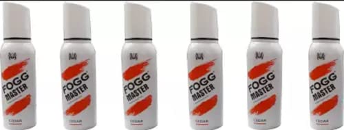 FOGG MASTER CEDAR (PACK OF 6) Body Spray - For Men & Women (720 ml, Pack of 6)