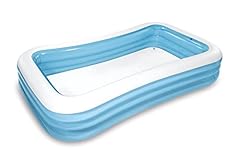 Intex 58484NP - Piscina Gonfiabile Family, Vinile, Azzurro/Bianco, 305x183x56 cm