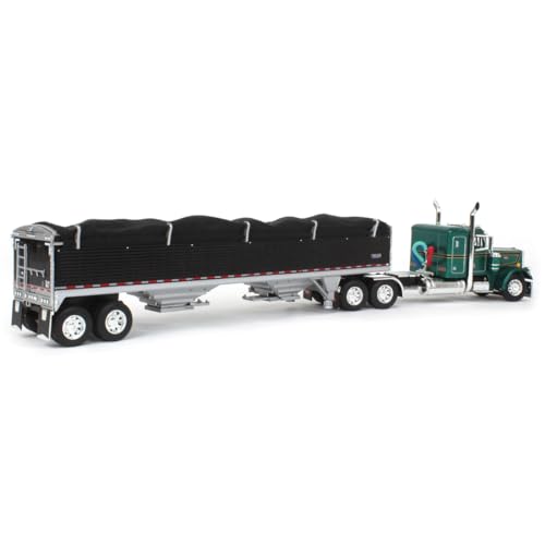 DCP 1/64 Green Peterbilt 359 36in Sleeper miniatura 3