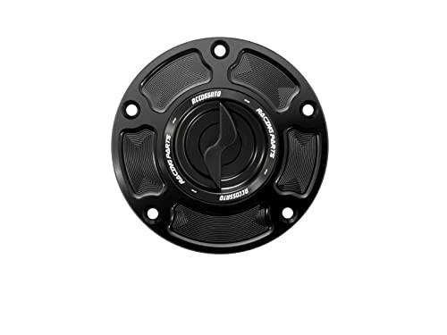 Bouchon essence Accossato noir à cliquet pour moto KTM RC8 1190 modèle 2010