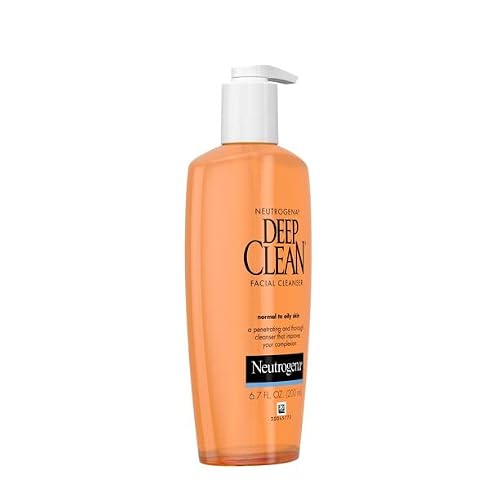 Neutrogena Deep Clean Facial Cleanser, For Normal To Oily Skin, 6 Fl Oz - 2Pc #TOP4