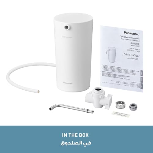 منقي مياه TK-CS200 من باناسونيك، خرطوشة سعة 12000 لتر - ابيض - ضمان لمدة عام