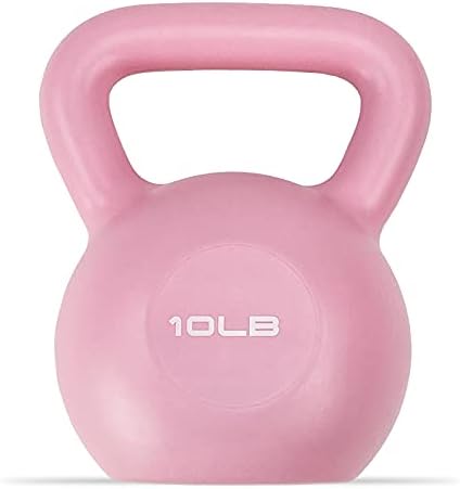 AutSport Kettlebell Strength Training Kettlebells, 10LB Kettle Bells For Training Hand Muscles, Core Strength, Leg, Comfortable and Roomy Handle for Weightlifting, Body Workout and Strength Training