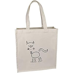 ‘Kat overzicht’ Premium Canvastassen (ZX00000988)