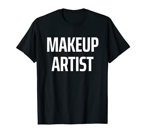 MAKEUP ARTIST - Film Crew Cineasta Papel Creative Bold Camiseta