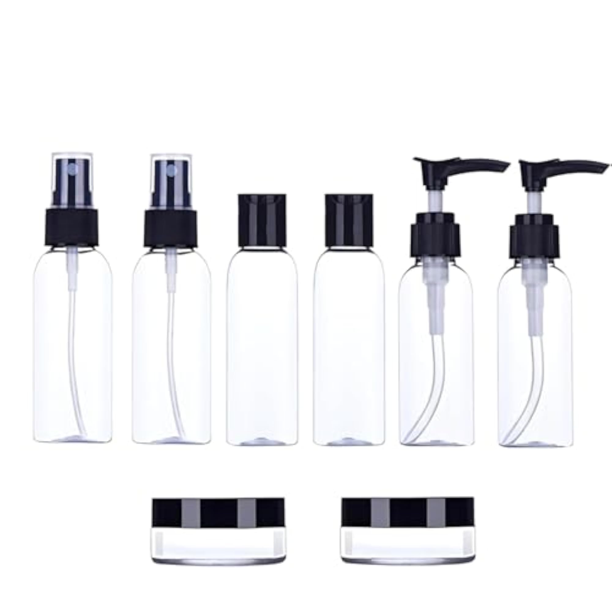 PAVILONN Portable Travel Bottles Kit for Toiletries
