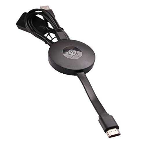 Receptor inalámbrico con pantalla WiFi, convertidor de vídeo, compatible con HDTV, adaptador de teléfono a TV