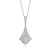 Ross-Simons 0.33 ct. t.w. Diamond Pendant Necklace in Sterling Silver