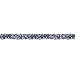 Beistle 50281-RWB 6-Ply Flame Resistant Red, White and Blue Metallic Festooning Garland, 4" x 15'