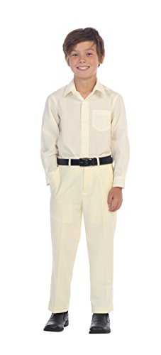 Image of Gioberti Boys Long Sleeve Solid Dress Shirt