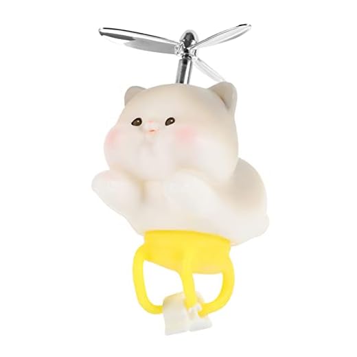 BRIGHTFUFU Doll Ornaments Car Dashboard Decorations Animal Motorcycle Bell Bicycle Horns Bicycle Bells Cat Dashboard Decorations Bicycle Squeeze Horns Bike Vinyl Child Handlebar