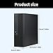 Kangnice ITX Computer Case Server Chassis Gaming Power Supply Simple to Use Industrial Control Htpc Case for Home Fittings