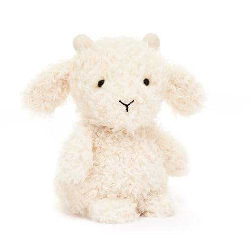 Image of Jellycat Little Goat Stuffed Animal, 7 inches | Farmyard Plush Toy | Classic Children's Gift