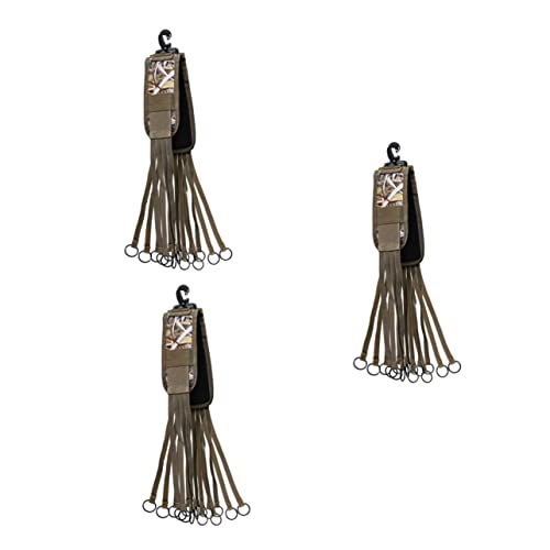 iplusmile 3 Uds para La Correa para De Accesorios para El para Hombres Colgador De Aves Acuáticas Pájaros Padres Accesorios De Caza para Hombre Colgador Caza