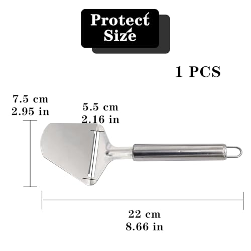 Käseschneider,Käsehobel Aus Rostfreiem Edelstahl,Cheese Slicer,Käsemesser,Trüffelhobel,Käseschneider Für Hart- Und Schnittkäse,Käsehobel Für Schneiden Von Käse,Gemüse,Kartoffeln