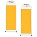 Wakauto Wedding Decor Wedding Notebook Blank Hanging Scroll Calligraphy Paper: Xuan Paper Art Wall Scrolls 2pcs for Kanji Sumi Chinese Calligraphy Practicing Yellow Blank Notebook Wall Hanging Decor