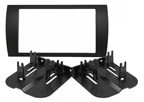 SCOSCHE GM1584DDB Double DIN Stereo In-Dash Installation Kit Compatible With Select 1996 to 1999 Cadillac Deville (Column Shift) and 1997 to 2001 Cadillac Catera