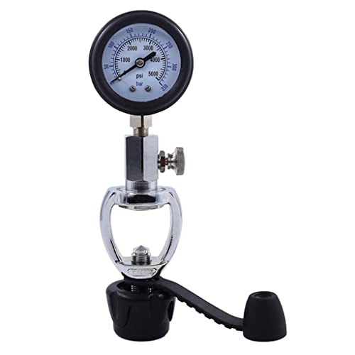 Testeur d'inspection de pression 500 psi pour bouteille de plongée sous-marine portable