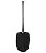 Produktbild Moderne WC Bürste aus hochwertigem Kunststoff, elegantes Design, pflegeleicht, Wave Black