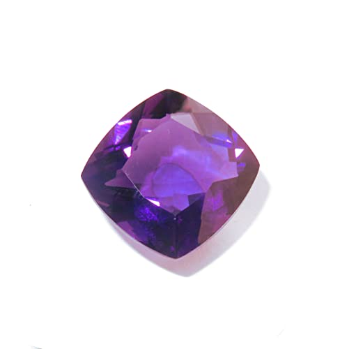 Améthyste véritable 26.31 carats taille coussin, cadeau de prestige unique