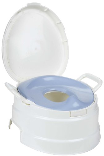 Primo 4-in-1 Soft Seat Toilet Trainer and Step Stool White