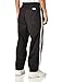 Chef Code Men's Traditional Baggy Chef Pant with Athletic Double Piping, Black, 3X-Large