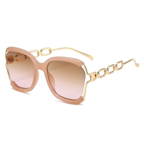 Lunettes de soleil carrées UV400 protégeant les yeux sensibles avec style rétro